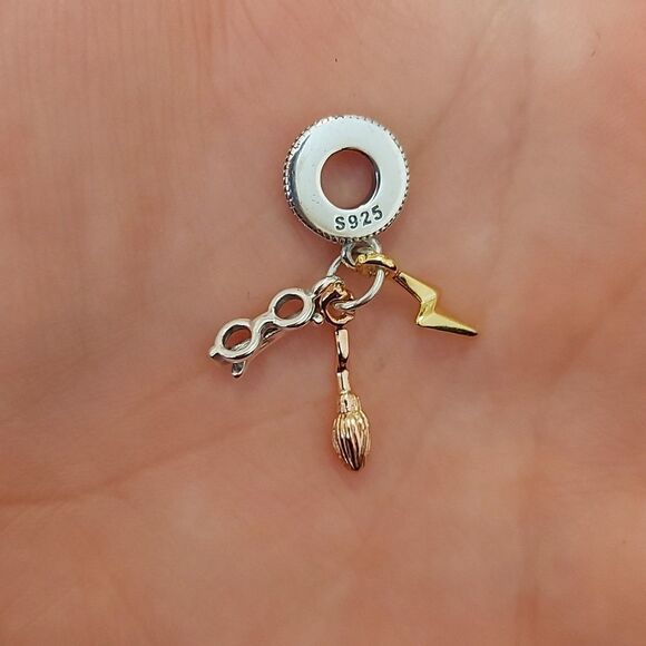 925 Silver Harry Potter Dangle Charm - Picture 3 of 4